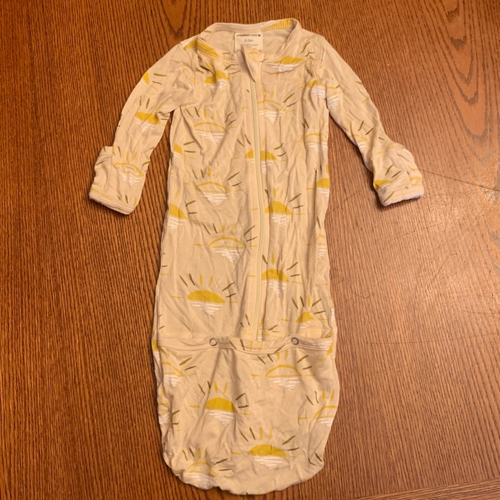 Spearmintlove baby sleep sack gown